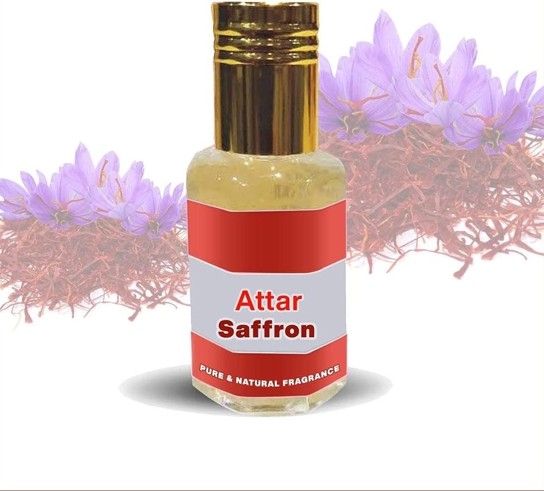 Saffron Attar / Pure Saffron Perfume Fragrance Roll On (250 ML)